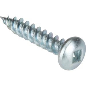 Tapping Screw Pan Head - No Grade, Tapping, #10, 1-1/4", Zinc Plated, 100