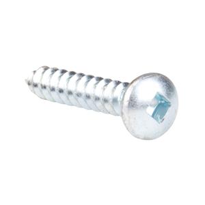 Tapping Screw Pan Head - No Grade, Tapping, #12, 1-1/4", Zinc Plated, 100