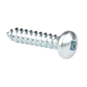 Tapping Screw Pan Head - No Grade, Tapping, #14, 1-1/4", Zinc Plated, 100
