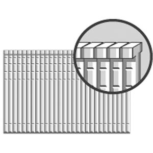 16-Gauge Finishing Brads - Electro-Galvanized - 1", Galvanized, 16, 10000/Box