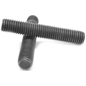 Fully Threaded Stud - 3/8"-16, 2", B7, Plain, Alloy Steel, Rockwell C35, Coarse, 2A