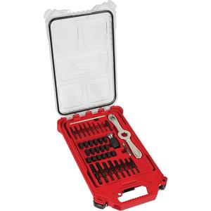 SAE Tap & Die PackOut™ Set with Hex-Lok™ 2-in-1 Handle - 38, 2-in-1 Handle Limited Lifetime Warranty, 16.5", 2.5"