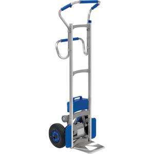 Liftkar® Aluminum Stair Climbing Hand Truck - Ergo, Aluminum, Pneumatic, 240 lbs., 63", 18-1/2", 48, 10" H x 4" W