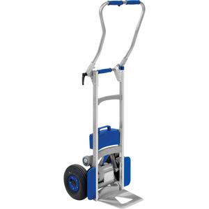Liftkar® Aluminum Stair Climbing Hand Truck - Fold, Aluminum, Pneumatic, 240 lbs., 61", 18", 10" H x 4" W, 48