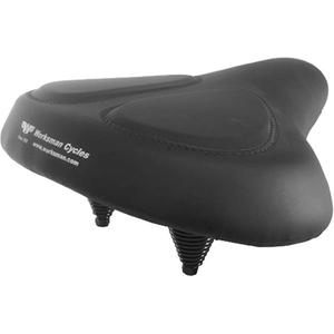 Extra-Wide Comfort Bicycle Seat - Standard 7/8" Seat Posts, 13"
