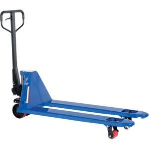 Quick Lift Hydraulic Pallet Truck - 48", 27", 5500 lbs., Steel, 6-3/4", 7.5", 3", 90 Days