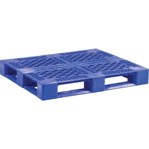 Medium-Duty Food Grade Plastic Pallet - 25 000 lbs., 5000 lbs., 4-Way, 48", 40", 6-1/10", Rackable