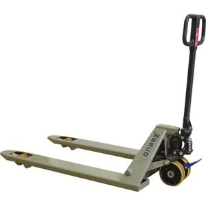 Quick Lift Pallet Trucks - 48", 27", 5500 lbs., Steel, 6", 8", 3"