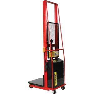 Fixed Base Power Stacker - 1000 lbs., 25-1/2", 80", 36", 15", 5-3/4", 68"