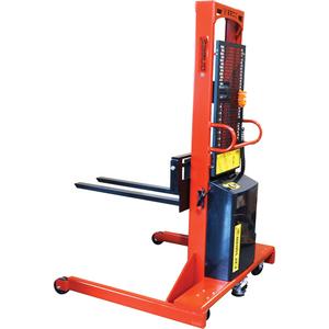 Fixed Base Power Stacker - 1500 lbs., 36", 94", 47", 18", 5-3/4", 76"