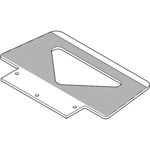LiftKar® Nose Plates - Grooved, 14" W x 7" D