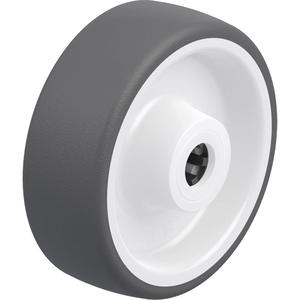 Thermoplastic Polyurethane Wheels - 3-93/100" (100 mm), 660 lbs. (300 kg.), Roller, 472/1000", 1-19/50" (35 mm), 0.472" (12 mm), Thermoplastic Polyurethane, 1.771" (45 mm)