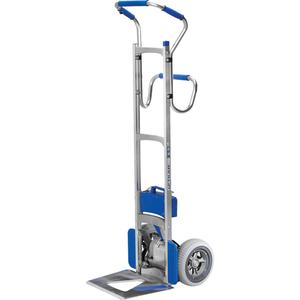 Liftkar® Aluminum Stair Climbing Hand Truck - Ergo, Aluminum, Microcellular, 240 lbs., 63", 18-1/2", 48, 10" H x 4" W