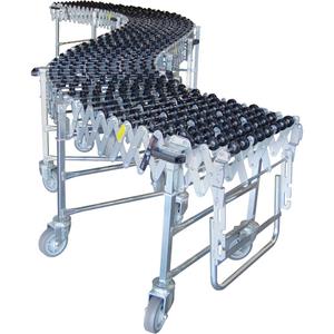 Nestaflex® Expandable/Flexible Conveyors - 30", Poly Skate Wheels, 226 lbs. per lin. ft., 8' 6", 2' 7", 12
