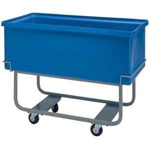 Heavy Duty Elevated Starcarts™ - 9 cu. ft., 1000 lbs., Polyethylene, 48", 24", 36", Corner Standard, 45"L x 22"W x 15"H, 7