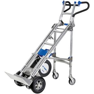 Liftkar® Stair Climbing Hand Truck - Double "P", Aluminum, Pneumatic, 725 lbs., 70", 22", 21", 22"