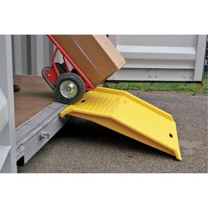 Portable Poly Shipping Container Ramp - 750 lbs., 10", 6-21/32", 35", 36"