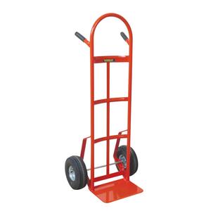Industrial Duty Hand Truck - 126-P - Combination, Steel, 14" W x 8" D, Pneumatic, 10" H x 3-1/2" W, 700 lbs., 51", 22-1/2"