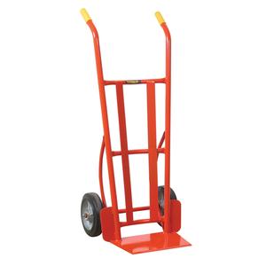 Heavy Duty Warehouse Hand Truck - TM-BT - Dual, Steel, 16-1/2" W x 10" D, Mold on Rubber, 10" H x 2-1/2" W, 1000 lbs., 50-1/2", 21"