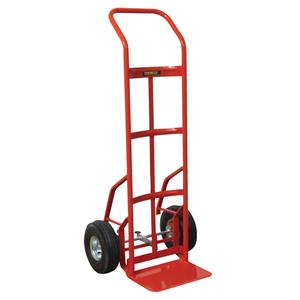 Touch-N-Tilt hand Truck - TNT56-PE - Continuous, Steel, 14" W x 8" D, Pneumatic, 10" H x 3-1/2" W, 600 lbs., 50", 22"