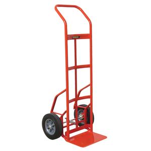Touch-N-Tilt Hand Truck - TNT56-Z2 - Continuous, Steel, 14" W x 8" D, Rubber, 10" H x 2-3/4" W, 700 lbs., 50", 20"
