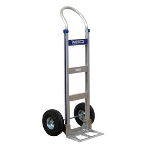 Cobra-Lite Hand Truck - 410-T14-P - Continuous, Aluminum, 14" W x 7-1/2" D, Pneumatic, 10" H x 3-1/2" W, 600 lbs., 49", 18"
