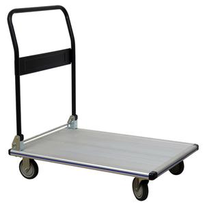 Folding Handle Platform Truck - 18-1/2", 29", 34-1/2", 350 lbs., Aluminum