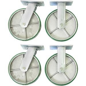 8" Caster Set for Platform Truck