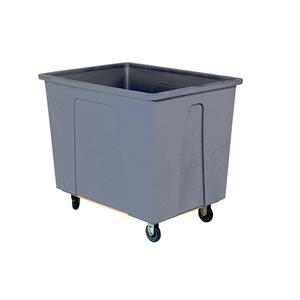 Box Truck - 25 cu. Ft., 600 lbs., Polyethylene, 46", 34", 40", Corner Standard, 20 bushel / 160 gal., Grey