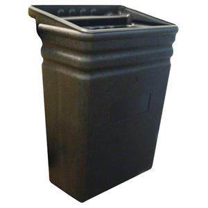 Plastic Refuse Bin for Utility Cart