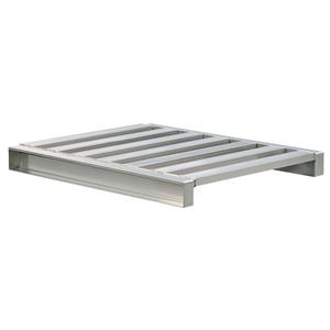 Aluminum 2-Way Channel Pallet - 30000 lbs., 5000 lbs., 2-Way, 48", 40", 5", Nestable