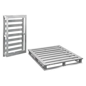Aluminum 4-Way Tube Frame Pallet - 30000 lbs., 5000 lbs., 4-Way, 48", 40", 5-1/4", Rackable