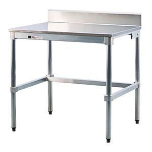 Stainless Steel Top Workbench - 1000 lbs., Top & Legs Only, 35-1/2", 96", 24", Included, 35-1/2"