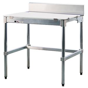 Poly-Top Workbench - 1000 lbs., Top & Legs Only, 35-1/2", 96", 24", Included, 35-1/2"
