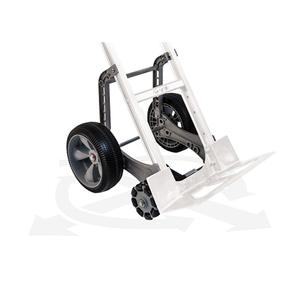 Self-Stabilizing Aluminum Hand Truck Conversion Kit - Indoor, Double Row, 10'', Not Included