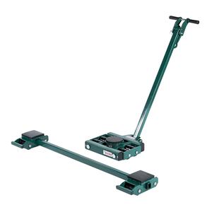 Tri-Glide Three-Point Mover - 10 Tons, 43-1/2", 17-7/8"L x 17-1/4"W x 4"H, 60"L x 12-9/16"W x 4"H, Nylon