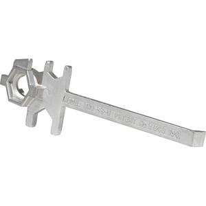 Drum Wrench - Stainless Steel, 9-1/2", 3/4"/2"