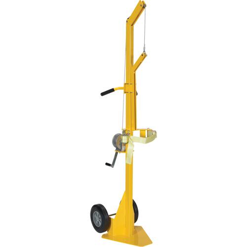 Portable Cylinder Lifter - Steel, Portable, Hard Rubber, 10"