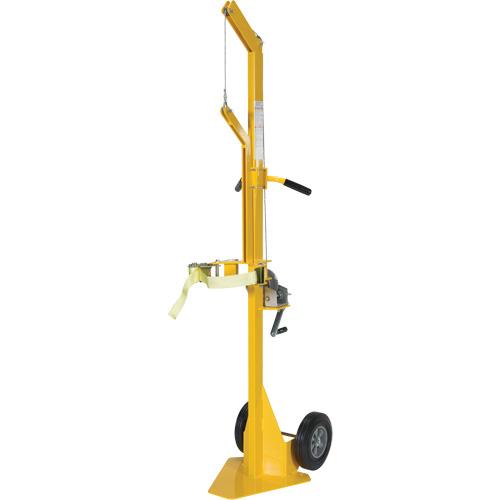 Portable Cylinder Lifter - Steel, Portable, Hard Rubber, 10" - Image 2