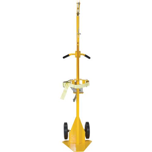 Portable Cylinder Lifter - Steel, Portable, Hard Rubber, 10" - Image 3