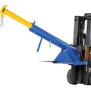 Orbit Boom Telescoping Forklift Crane - 146-5/8", 27-11/16", 86-5/8", 4000 lbs.
