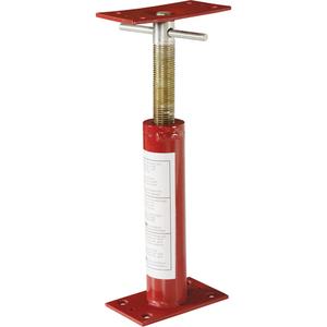 Basement Floor Jack - 12", 16", 9738 lbs. (4.9 tons), 9738 lbs. (4.9 tons), 0, Steel, Red Oxide