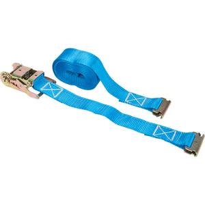 Ratchet Strap - E-Track System, 2", 20', 1333 lbs. (605 kg), Blue, 4000 lbs.