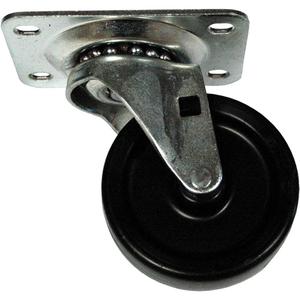 Ingredient Bin Swivel Plate Caster - Ingredient Bin (2020793, 2020794, 2020951, FG265000, FG265002, FG360088, FG360100, FG360288, FG360388), 3", 1", 2.5" x 3.5"