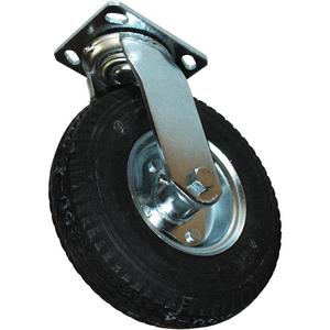 Platform Truck Pneumatic Swivel Caster - 4436-10, 4466-10, 9T12, 8", 250 lbs., 9.88"
