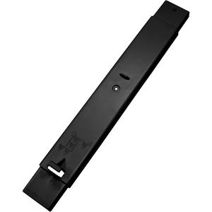 Janitor Cart Back Upright - 6173-17, 6173-47, 6173-88, Black, 32" x 4.5" x 3"