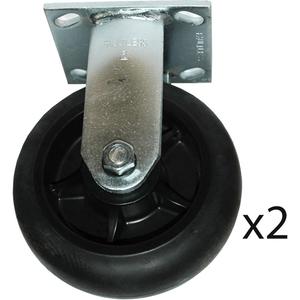 Platform Truck Rigid Casters - 4403, 4436-86, 4466-86, 4484, 4496, 9T11, 6", 4" x 4.5", 3.5" x 2.75"