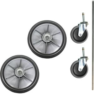Housekeeping Cart Ball Bearing Wheel & Caster Kit - 9T94, 9T95