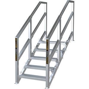 3-5 Step Telescopic Aluminum Smart Stairs - 22.5", 37.5"