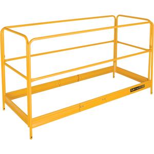 Jobsite Series Guardrail Scaffold Kit - 44-1/2", 29-1/4", 69.75", ANSI, CSA, OSHA, (2) Guardrails with Gates; (4) Toggle Pins